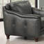 Fauteuil en cuir Alpert-88288649
