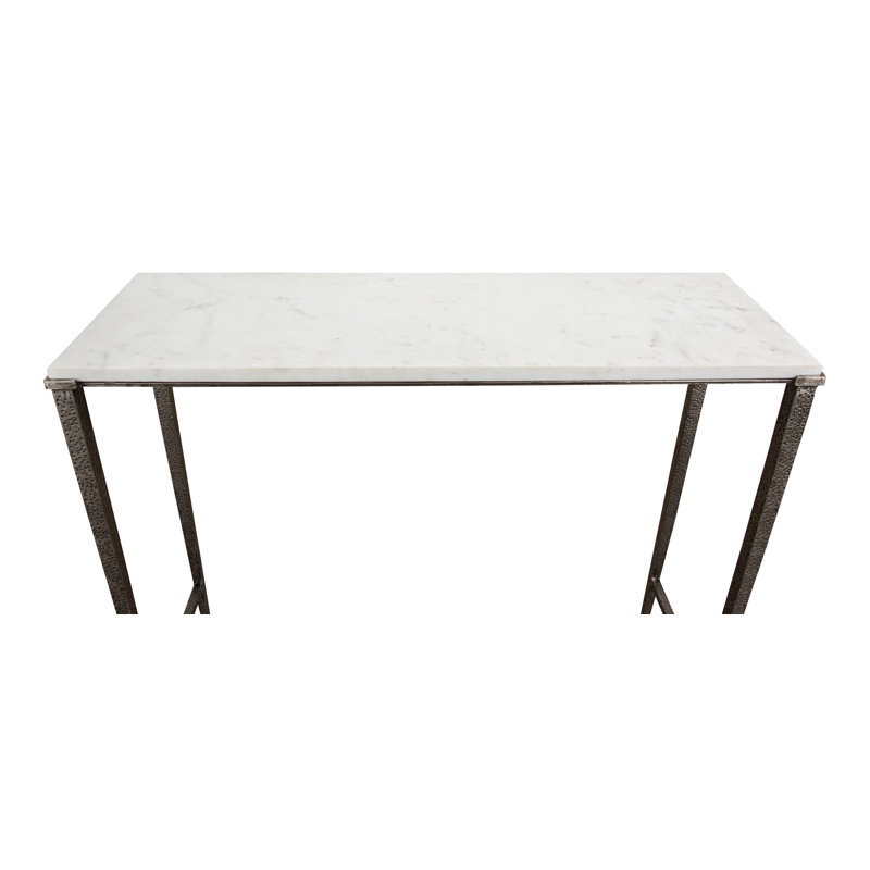 Banswara 36'' W Marble Console Table