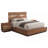 Ashcombe Smokey Walnut Eastern King 3-Piece Bedroom Set