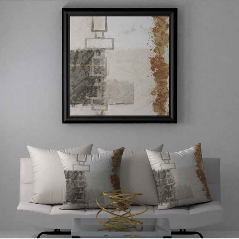 Reversible Throw Pillow, 24" x 24"