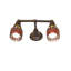 Applique murale 2 lumières 16 "de large Tiffany Candice