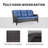 Dahlyla 72.44'' Wide Straight Patio Sofa with Cushions-1109003221-1109003222