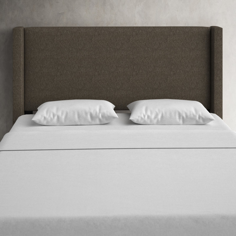 Benson Upholstered Headboard, Milsap Granite Sustain® Tweed, California King