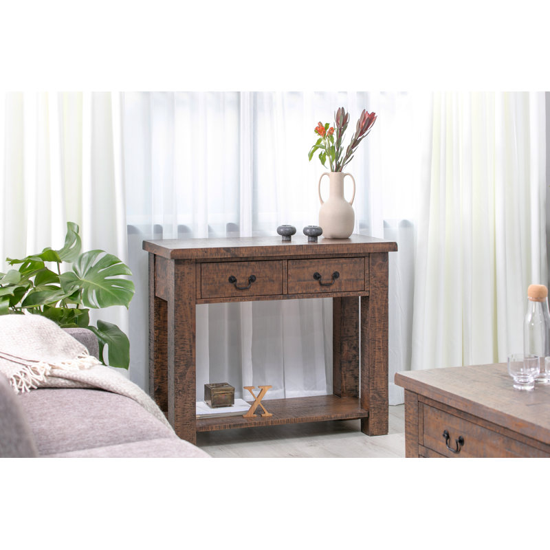 Terrie 100cm Solid Wood Console Table