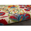 Lensing Floral Indoor / Outdoor Area Rug-1168401849