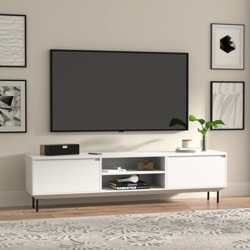 Modern White TV Stands | AllModern