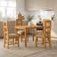 4 -Person Oak Solid Wood Dining Set-1604833384-1604833392-1604833387-1604833398