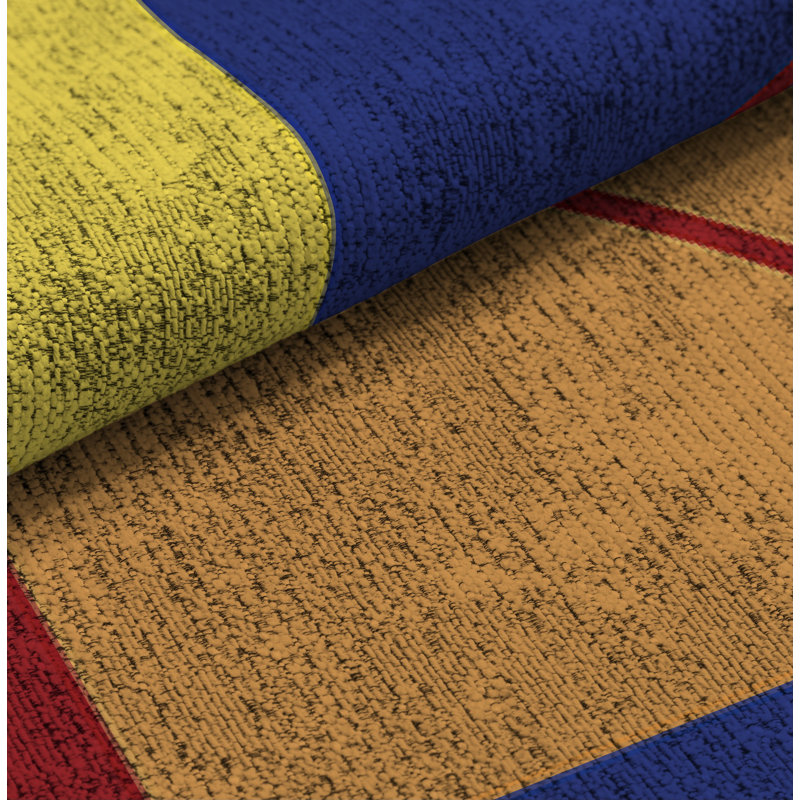 Longbridge Abstract Hand Woven Area Rug, Rectangle 200 x 290cm