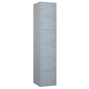 6 - Tier 6 - Section 15'' Wide Locker for School, Gym or Employee