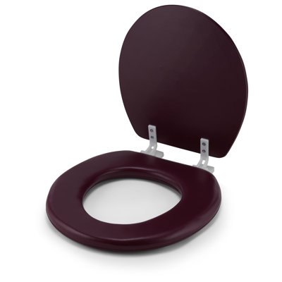 Siège de toilette rembourré doux et brodé