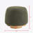 Round Upholstered Ottoman, Footstool For Bedroom, Entryway-941120035