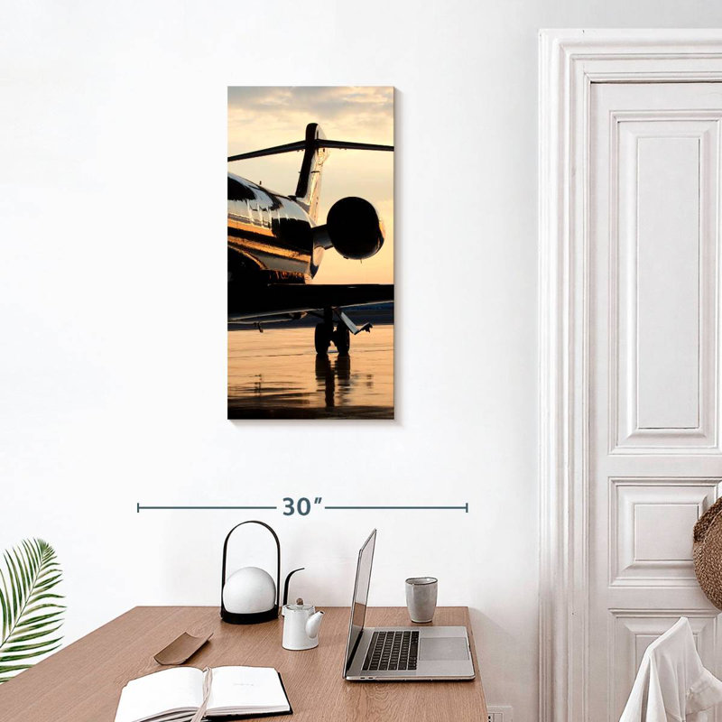 Sunset Jet, 30" H x 15" W