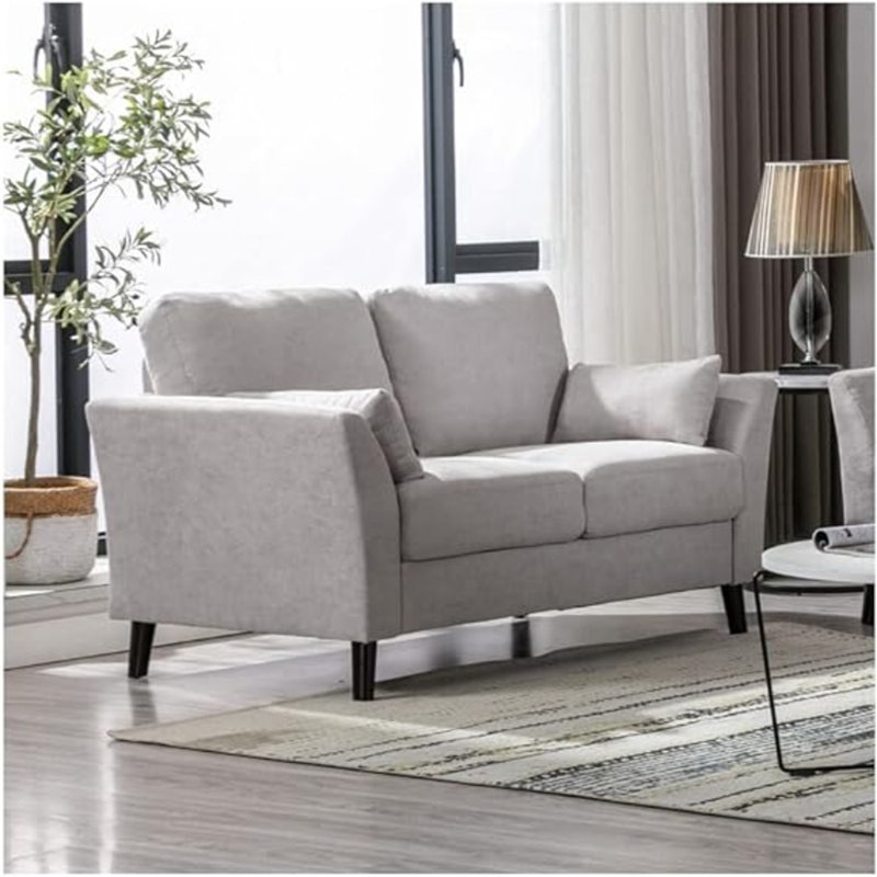 Causeuse Myrne, Light Grey