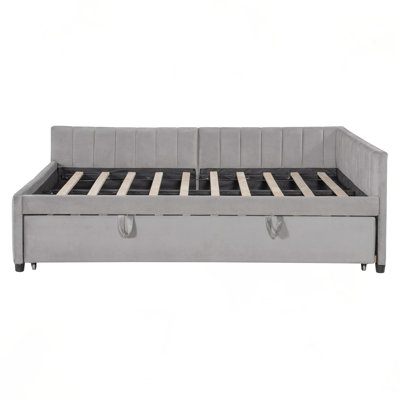 Full Size Upholstered LShaped Upholstered Daybed