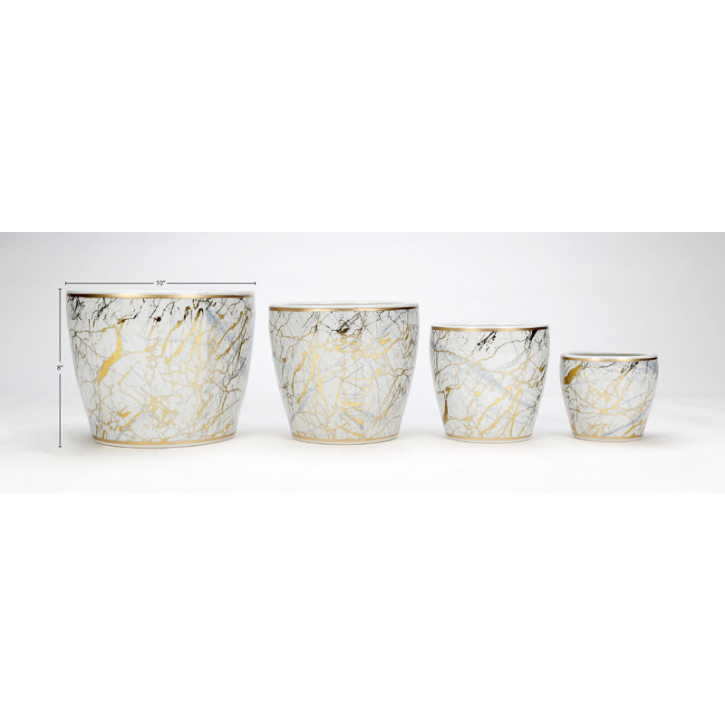 4-Piece Pot Planter Set