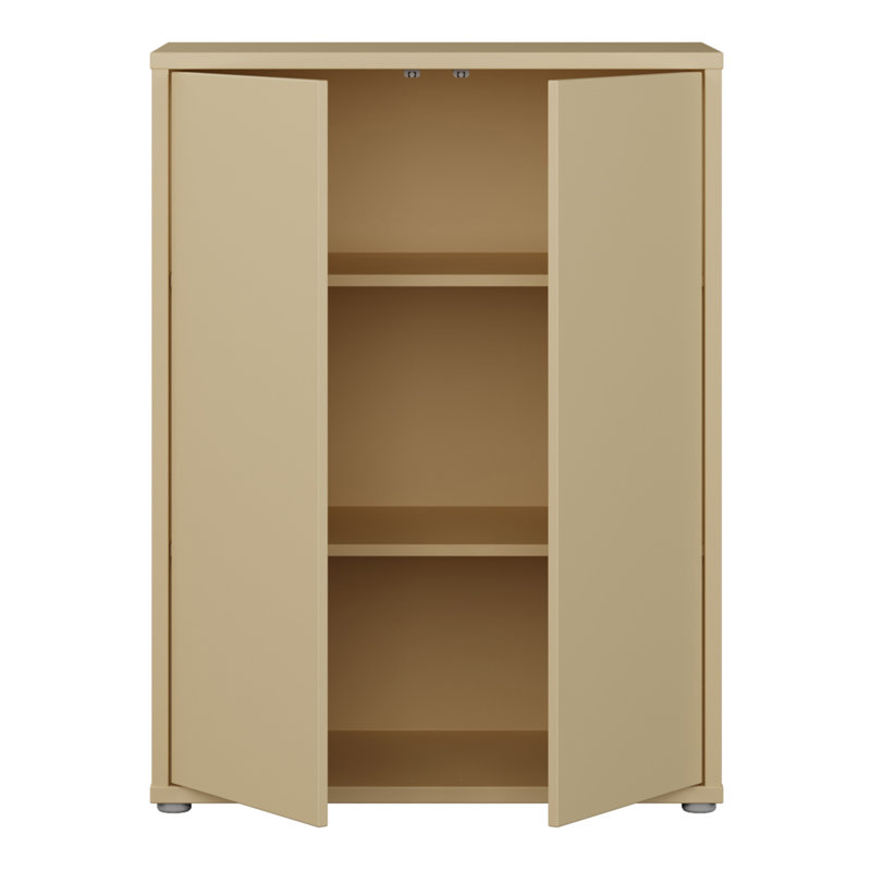 Alice Springs Rectangle Accent Cabinet, Butter Yellow