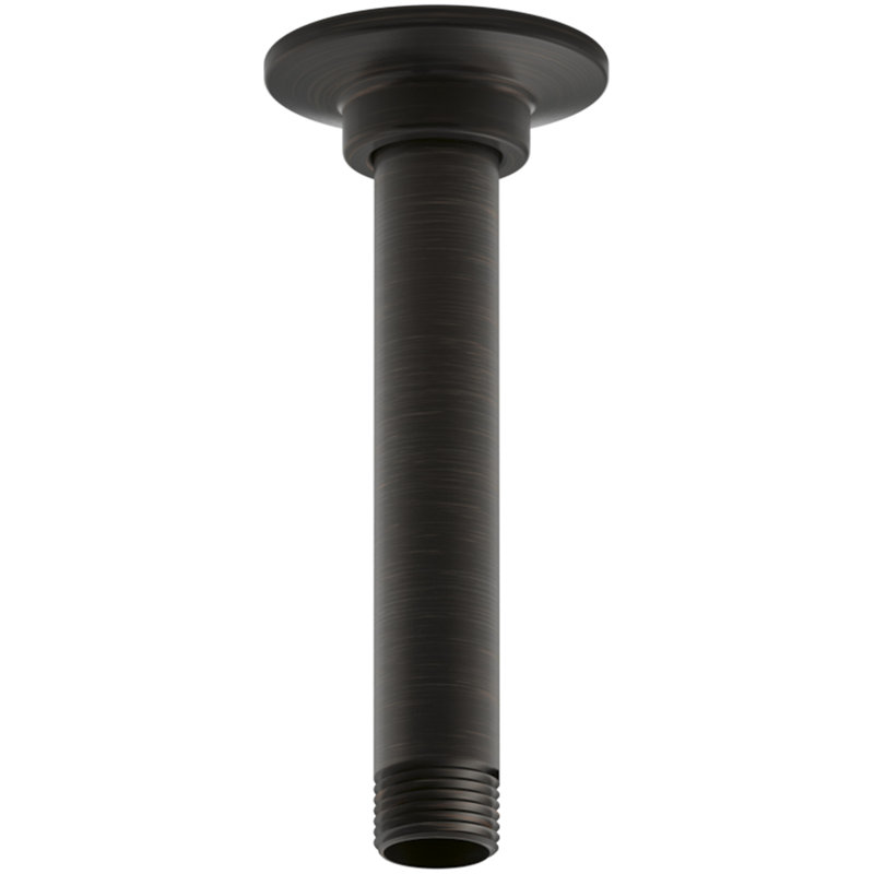 Bras de douche à fixation au plafond, Bronze huilé