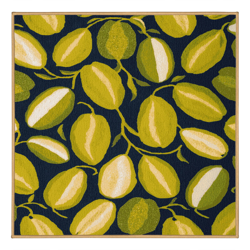  Tapis lavable Granadilla, Rond 7 pi