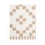 Gila Wool Southwestern Area Rug in Beige/Ivory-75498420