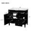 36'' Bathroom Vanity With Top Sink-1822306883