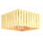 Greenwich Satin Brass 4 - Bulb Outdoor Flush Mount