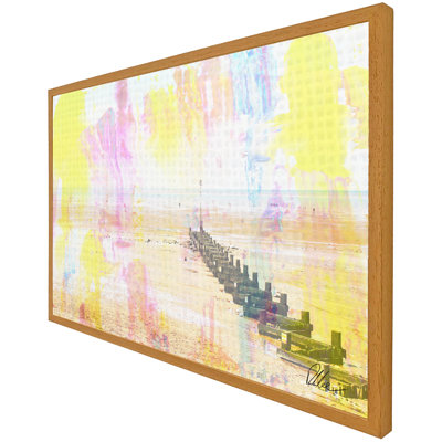 Colourful Beach - Single Picture Frame Print