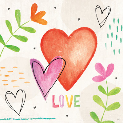 «Love Connection I» sur toile par Véronique Charron