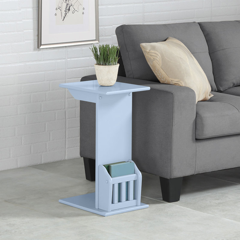 Frierson End Table, Blue