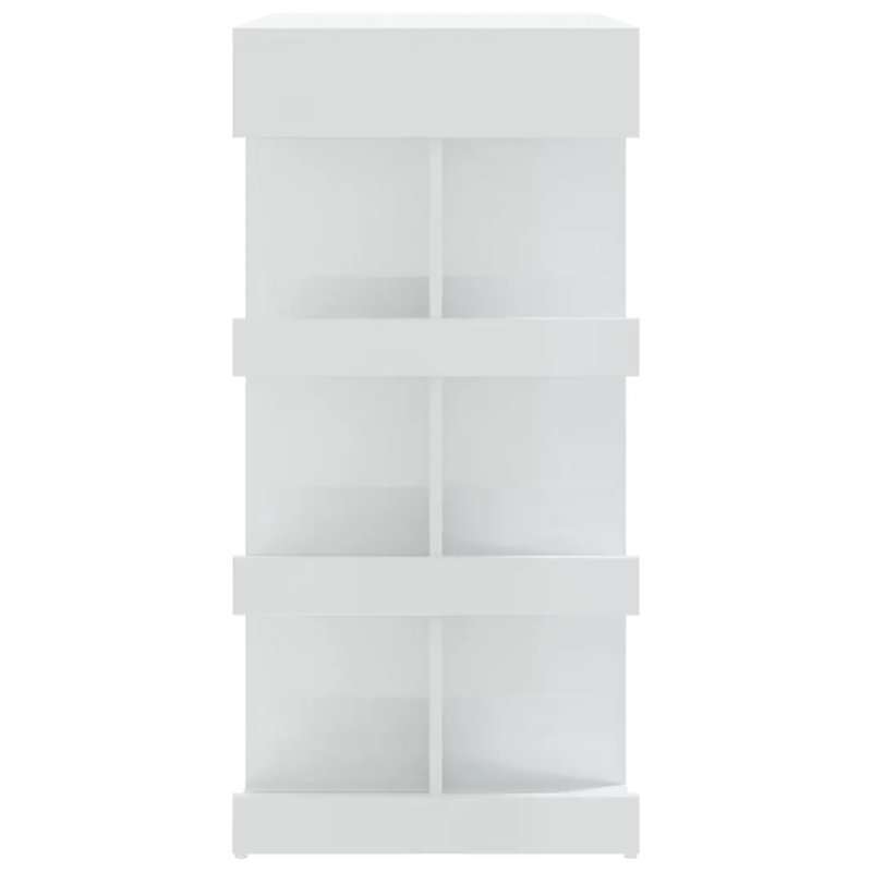 George Bar Table, High Gloss White