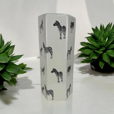 Modern Ryong Ceramic Freestanding Umbrella Stand – Traditional Antique-Style Vase for Umbrellas, Flowers or Home Décor