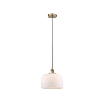 Pattie Bell 1-Light Dimmable Adjustable Height Single Pendant 
