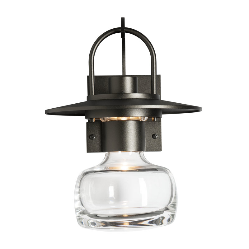 Mason Outdoor Wall Lantern, 15.9" H x 11.3" W x 12.2" D, Oil Rubbed Bronze