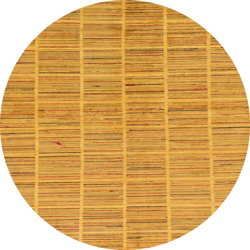 Abstract Indoor Rug, Round 7'