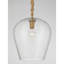 Luminaire suspendu 1 lumière Elyric 12,75 "