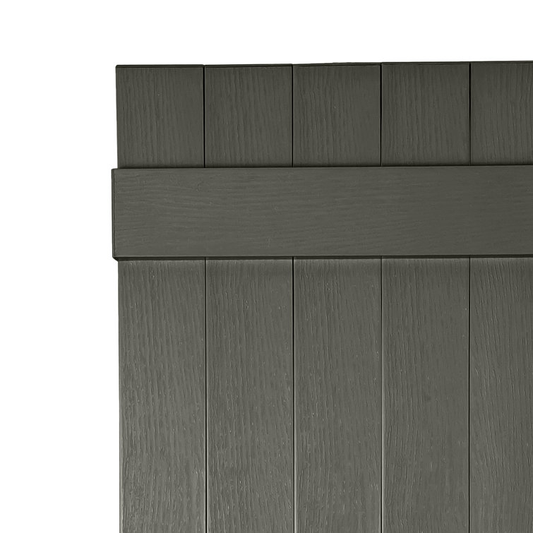 Custom 5 Board Closed BNB Shutters
