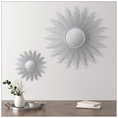 Sunburst Wall Decor Mirror
