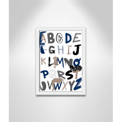 Critter Alphabet 1, impression sur papier