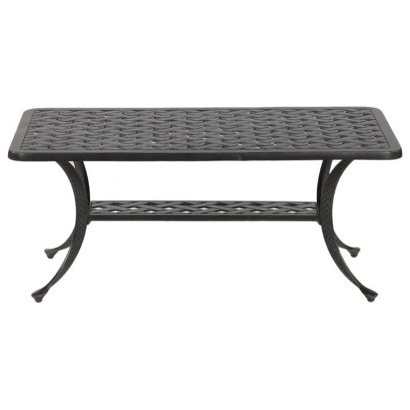Table basse avec rangement Table basse moderne bronze foncé