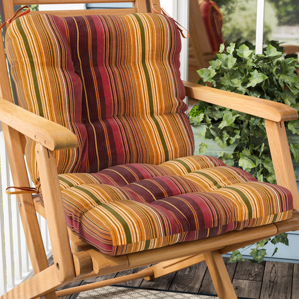 Coussin De Chaise Imprime Coton Vert Madam Stoltz