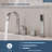 4-Hole Deck Mount Waterfall Roman Tub Faucet with Hand Shower and Diverter-121323070