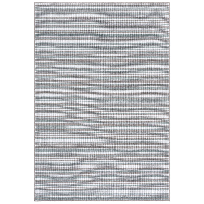 Tapis rayé lavable à la machine Escape Performance, Rectangulaire 8 pi x 10 pi