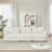 Compression Sofas, 109 Inch Chenille 3 Seat Modern Cloud Couch for Home