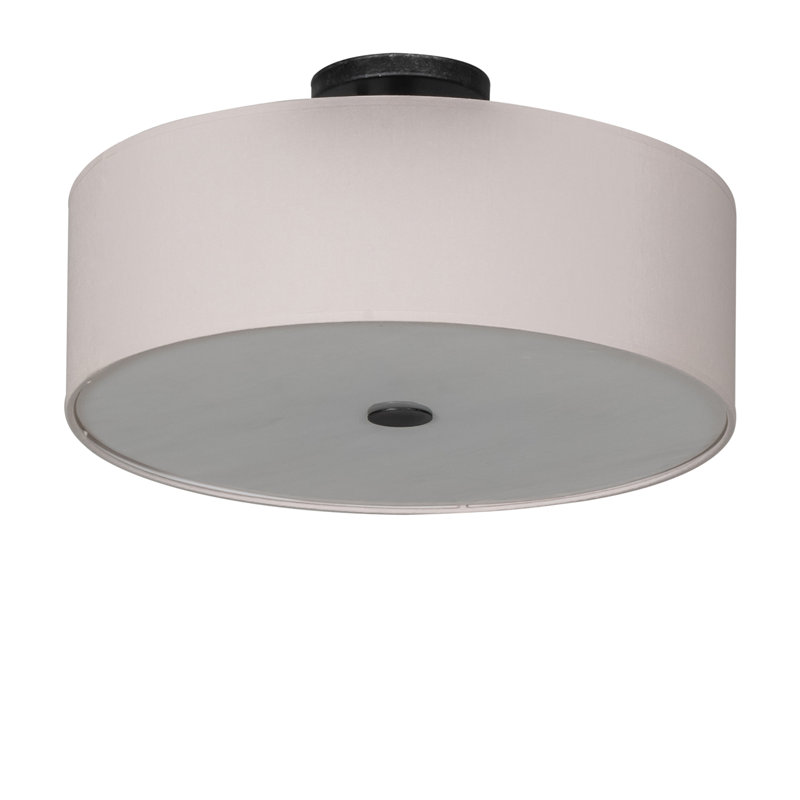 Plafonnier semi-encastré 18 po 4 lumières Cilindro