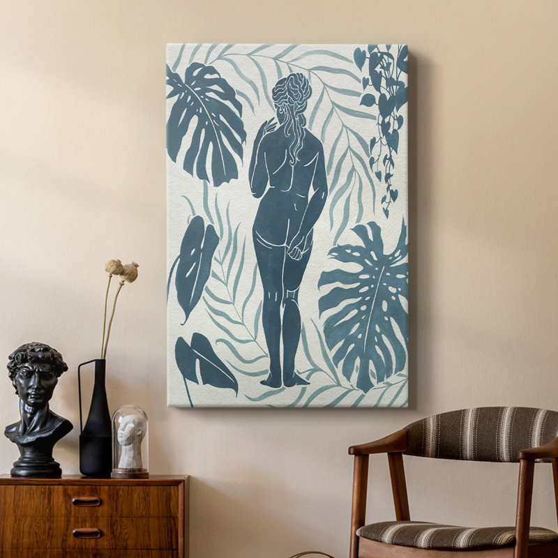 Moon Gazer III - galerie Cavas sur mesure, H 18 po x l 12 po