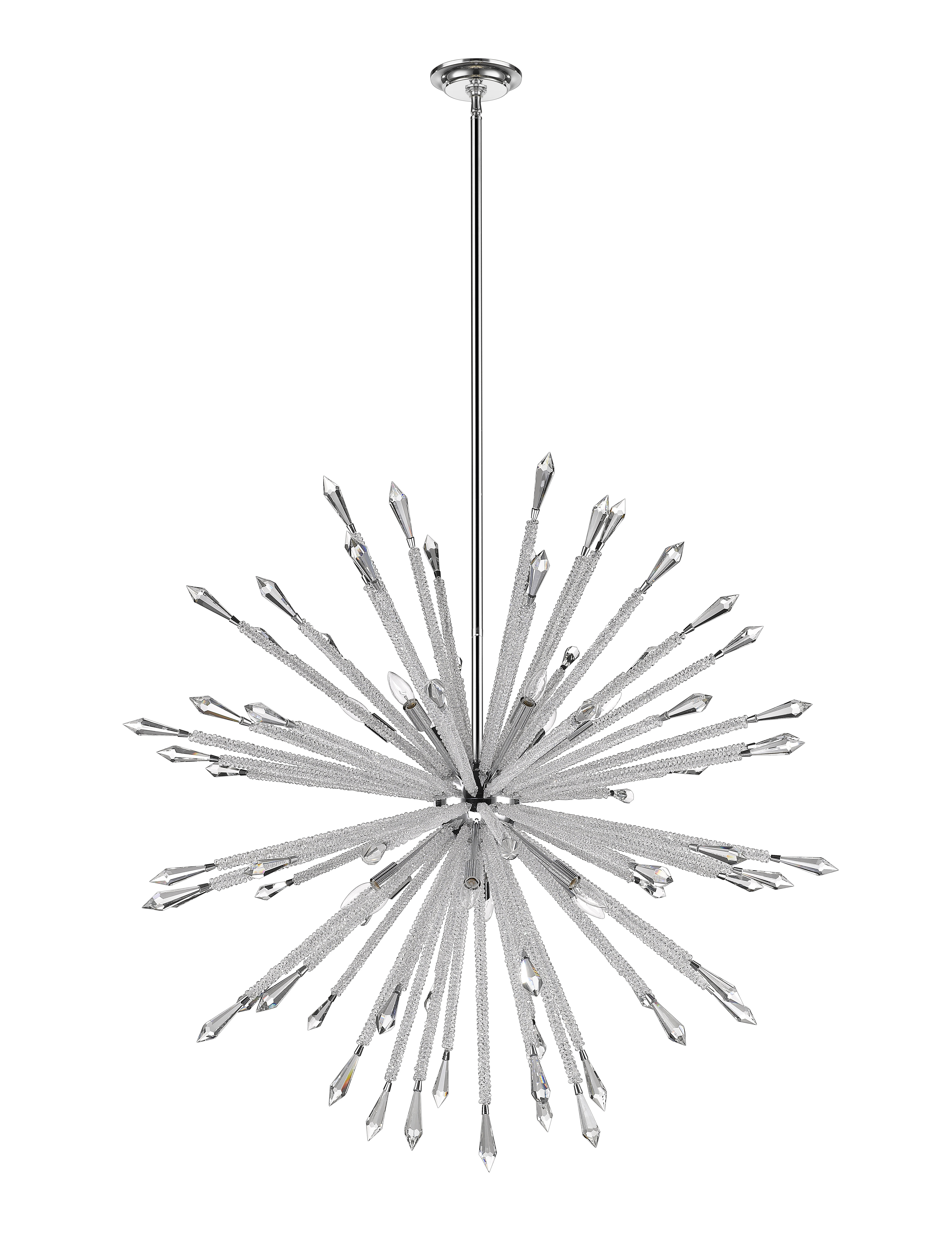 Pickering 12 - Light Dimmable Sputnik Sphere Chandelier