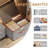 2 Pack Storage Bins With Lids, Collapsible Closet Organizer Container, Fabric Organizer Box With Handles, Decorative Storage Boxes With Lids-353045705