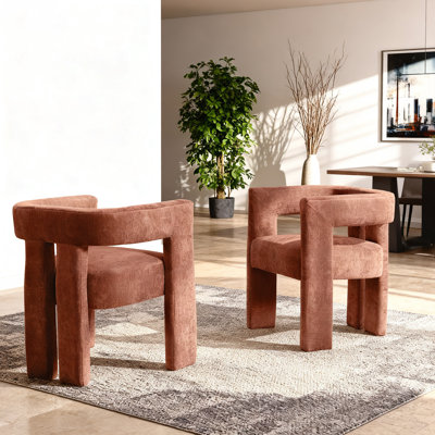 Ensemble de 2 chaises rembourrées Modern