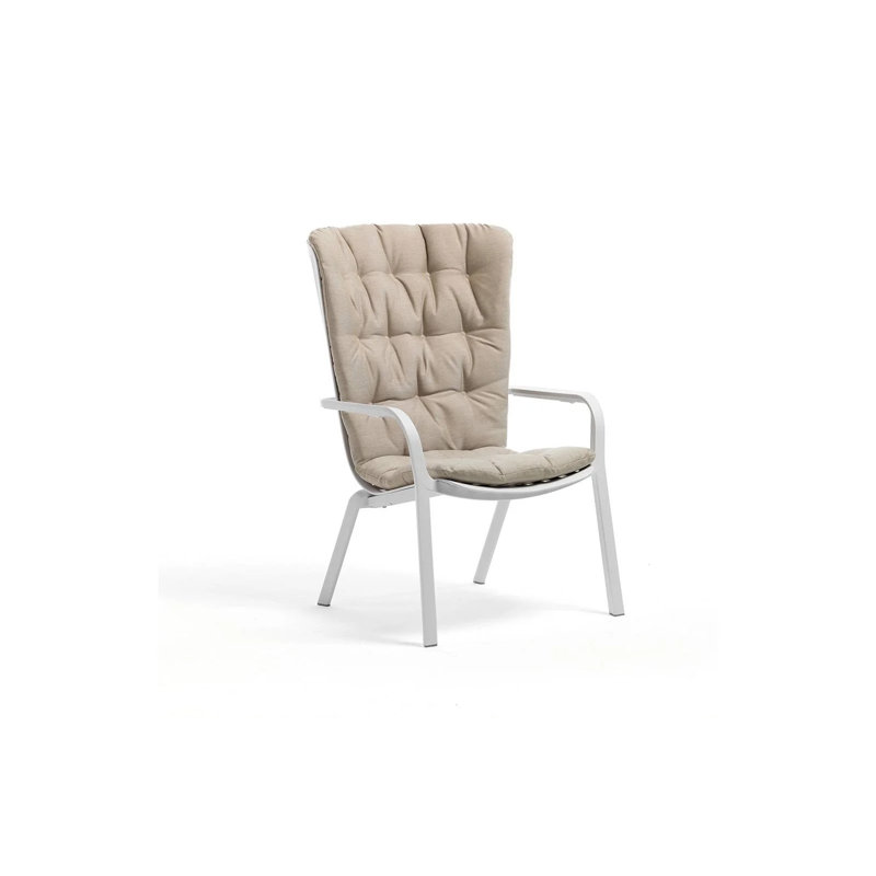 Folio Outdoor Rocker Chair, Green, White