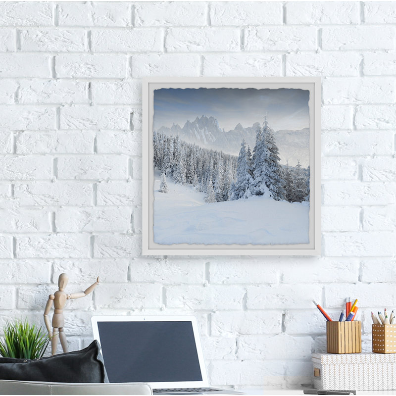 Twilight Woods - Single Picture Frame Print, 45cm H x 45cm W x 3.81cm D
