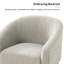 Briggitte Modern 31" W Boucle Armchair-2067074336